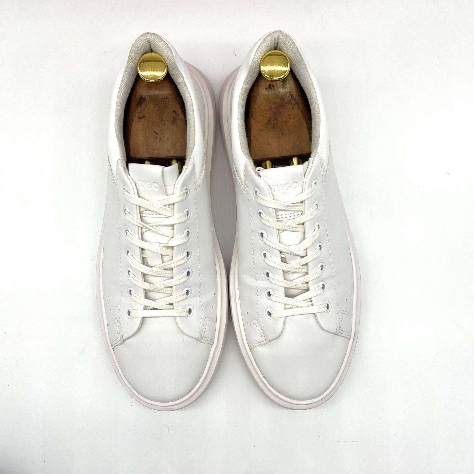 極美品○HUGO BOSS ヒューゴボス Allen ten piu 42サイズ 26.5cm〜27.0 