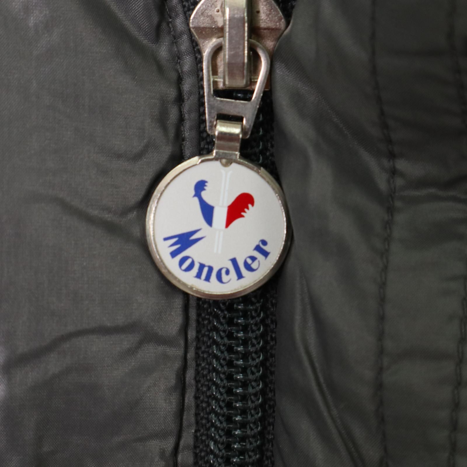 80年代 フランス製 MONCLER モンクレール ダウンジャケット ブラック