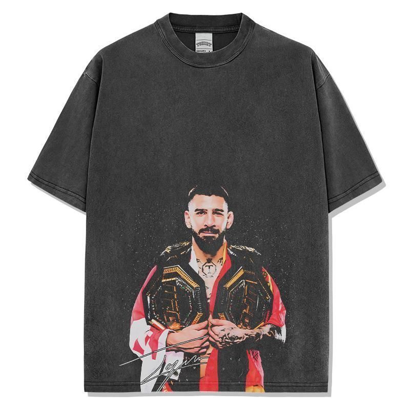 格闘技 イリア トプリア Ilia Topuria UFC 半袖 Tシャツ ヴィンテージ
