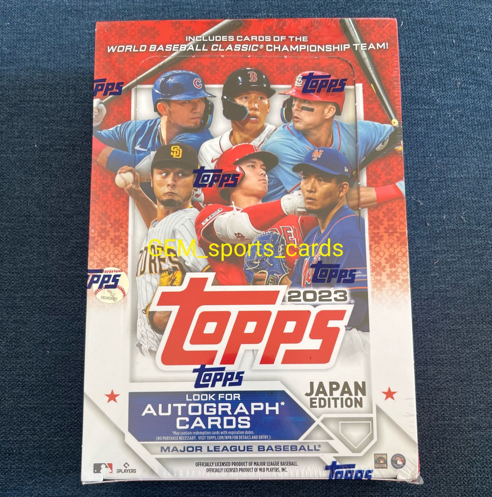 新品 未開封】2023 Topps MLB Baseball JAPAN SPECIAL EDITION 2023