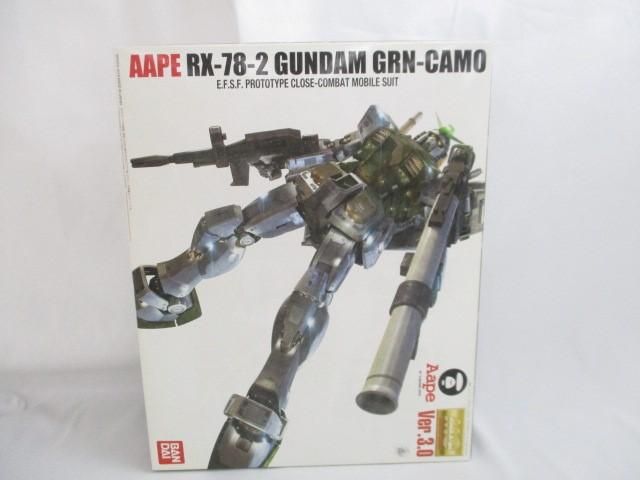 未組立 プラモデル MG 1|100 AAPE BY A BATHING APE AAPE RX-78-2 ガンダム GRN-CAMO Ver.3.0
