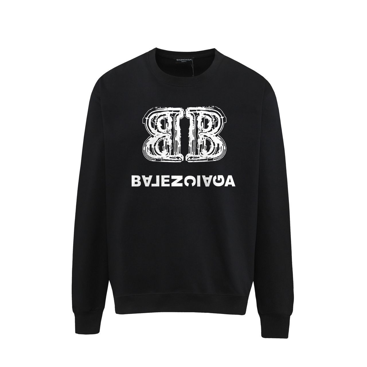 【話題】BALENCIAGA ロゴプリント コットン スウェットシャツ Balenciaga（バレンシアガ） ロゴプリント スウェットシャツ