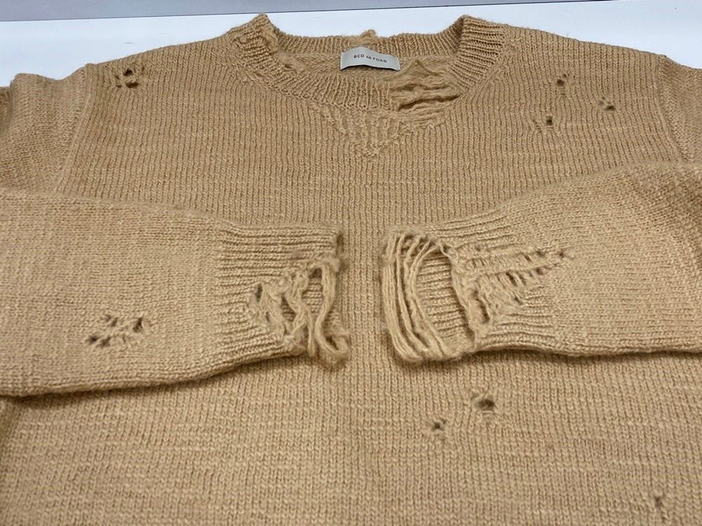 ニット/セーター BED J.W. FORD(19AW)/BOLO Crew camel ベッドフォード BED J.W. FORD Bolo Crew CAMEL 19AW プルオーバー