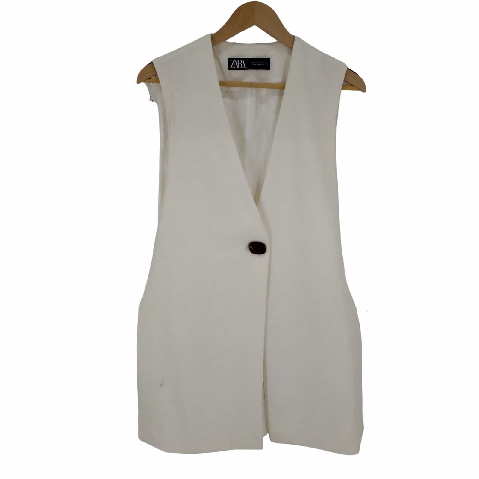 ZARA バックストラップ ベスト ザラ ZARA バックストラップベスト レディース import：S - メルカリ