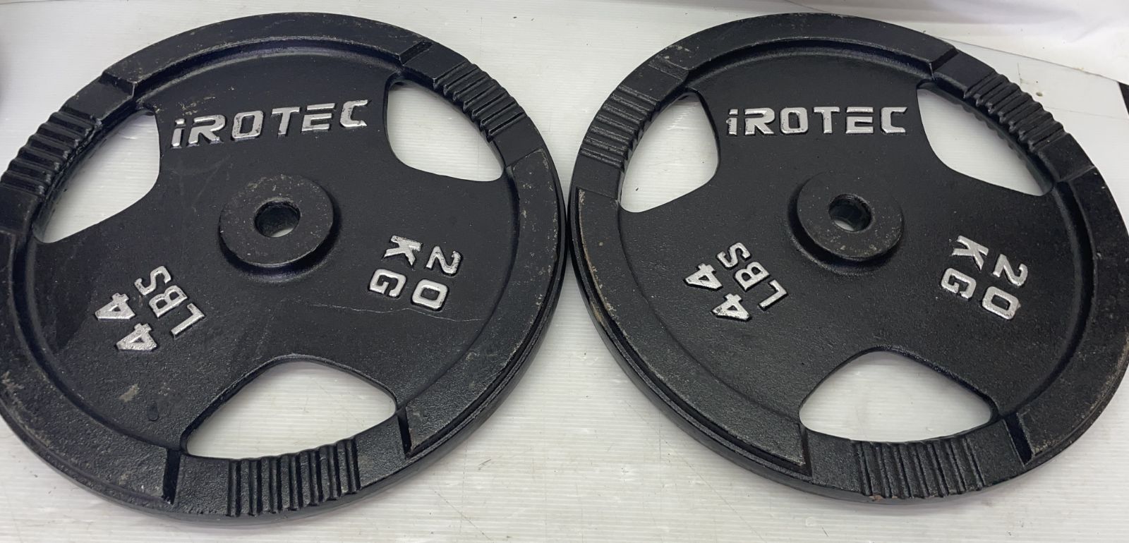 アイロテック20キロ2個セット IROTEC ジムダンベル 20KG 2個セット