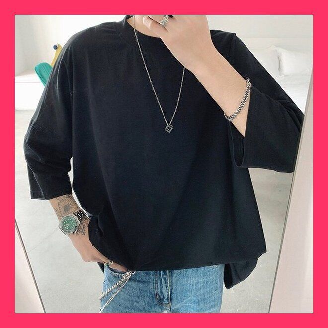 ビックシルエット Tシャツ オルチャン オーバーサイズ メン  Mサイズ身長：165-183cmの 売れ筋おすすめ おしゃれ　人気 1-1009-3