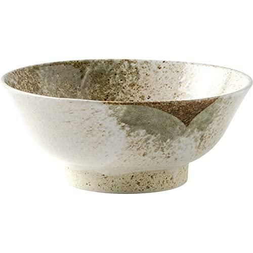 5営業日で発送 メーカー取寄 玉響-たまゆら- 雪志野 210高台ラーメン丼 美濃焼 陶器 食器 a01404965583031093 入数 40