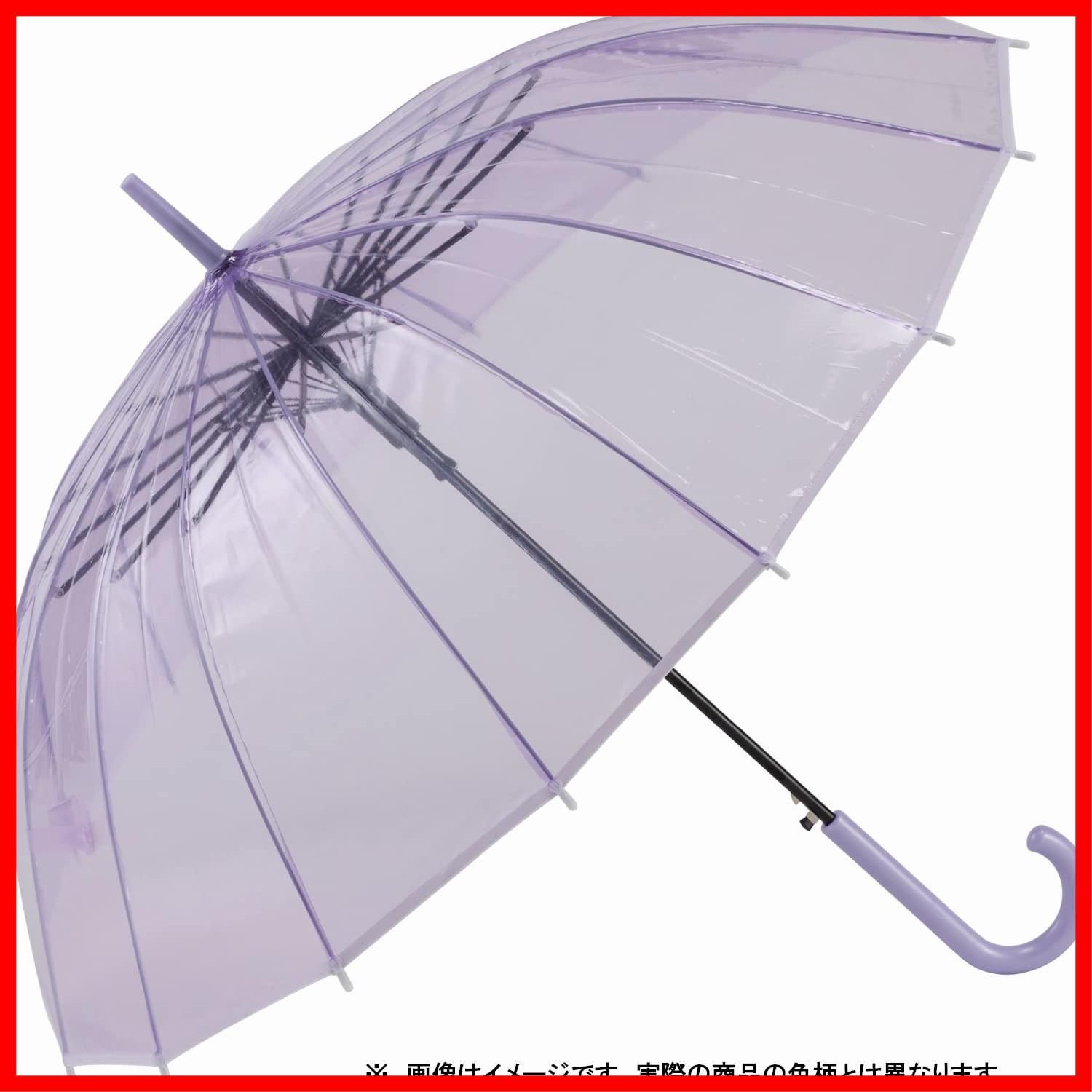 16本 パイピング ビニール スカイ 55 cm 29750 長傘 ジャンプ 宮嶋 FRP骨