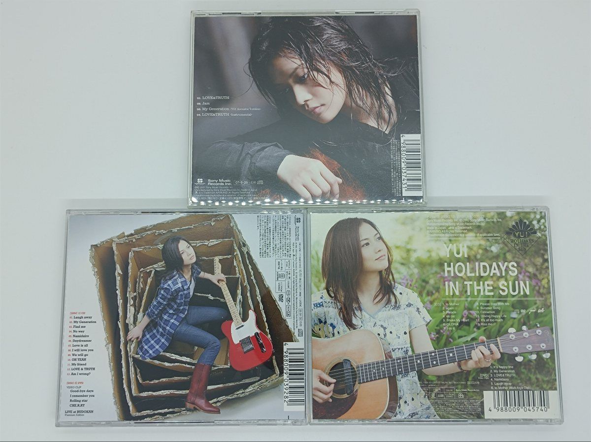 YUI CD+DVD 3枚セット - メルカリShops
