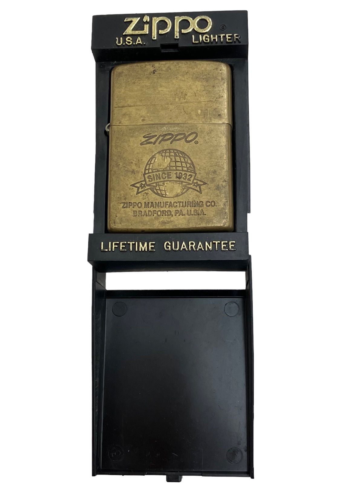 販売情報 ジッポー Zippo1994年 クリスマスツリー柄 新品未使用