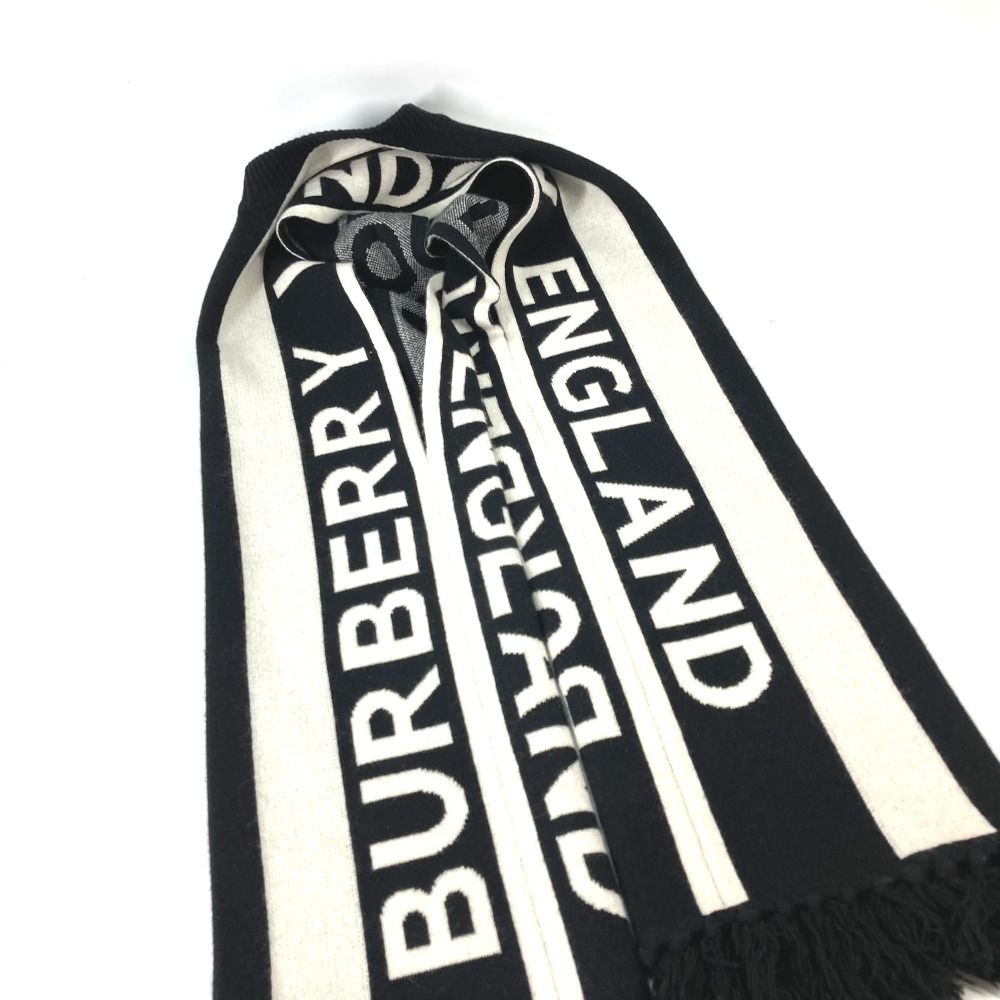 BURBERRY バーバリー マフラー ロゴ ケープレット 8025623 カシミヤ 