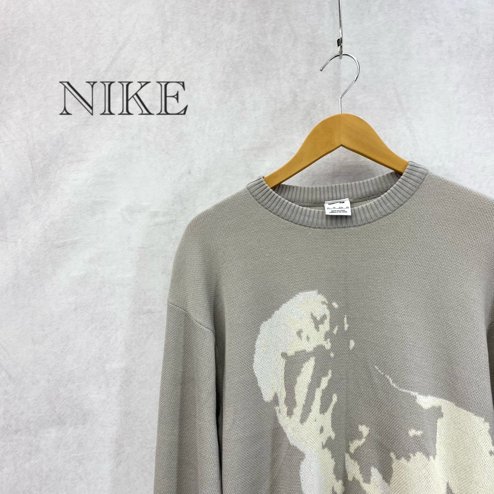 NIKE ナイキ SB スケートボードセーター アースカラー Mサイズ メンズ NIKE SB スケートボード セーター ニット トップス XS グレー