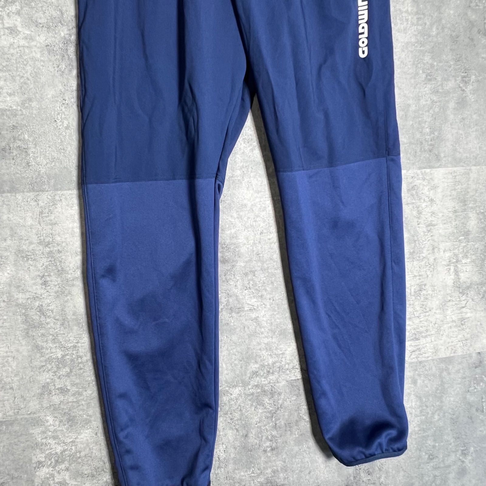 ⭐️カターレ富山支給品　練習着　希少 スポンサーロゴ　サイズXO上下ネイビー カターレ富山 支給品 トレーニングウェア上下 ネイビー M 希少