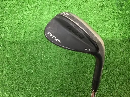 中古】 クリーブランド Cleveland RTX-4 ブラックサテン 58°/09
