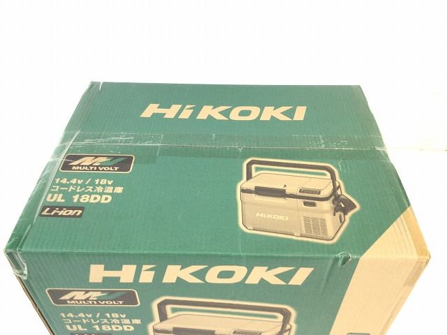 【新品】HiKOKI　冷温機UL18DBA　サンドベージュ　14.4/18V 新品】HiKOKI 冷温機UL18DBA サンドベージュ 14.4/18V 新品】HiKOKI