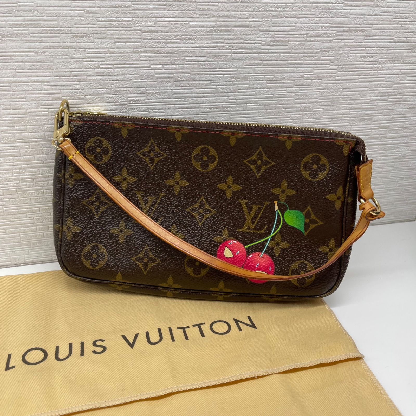 美品中古ヴィトン 村上隆 レア 希少品 LOUIS VUITTON 小物