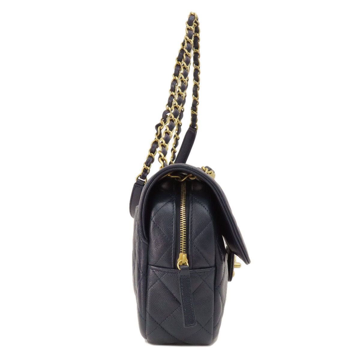 CHANEL シャネル マトラッセ チェーンショルダー ゴールド金具 CHANEL シャネル マトラッセ チェーンショルダー ゴールド金具
