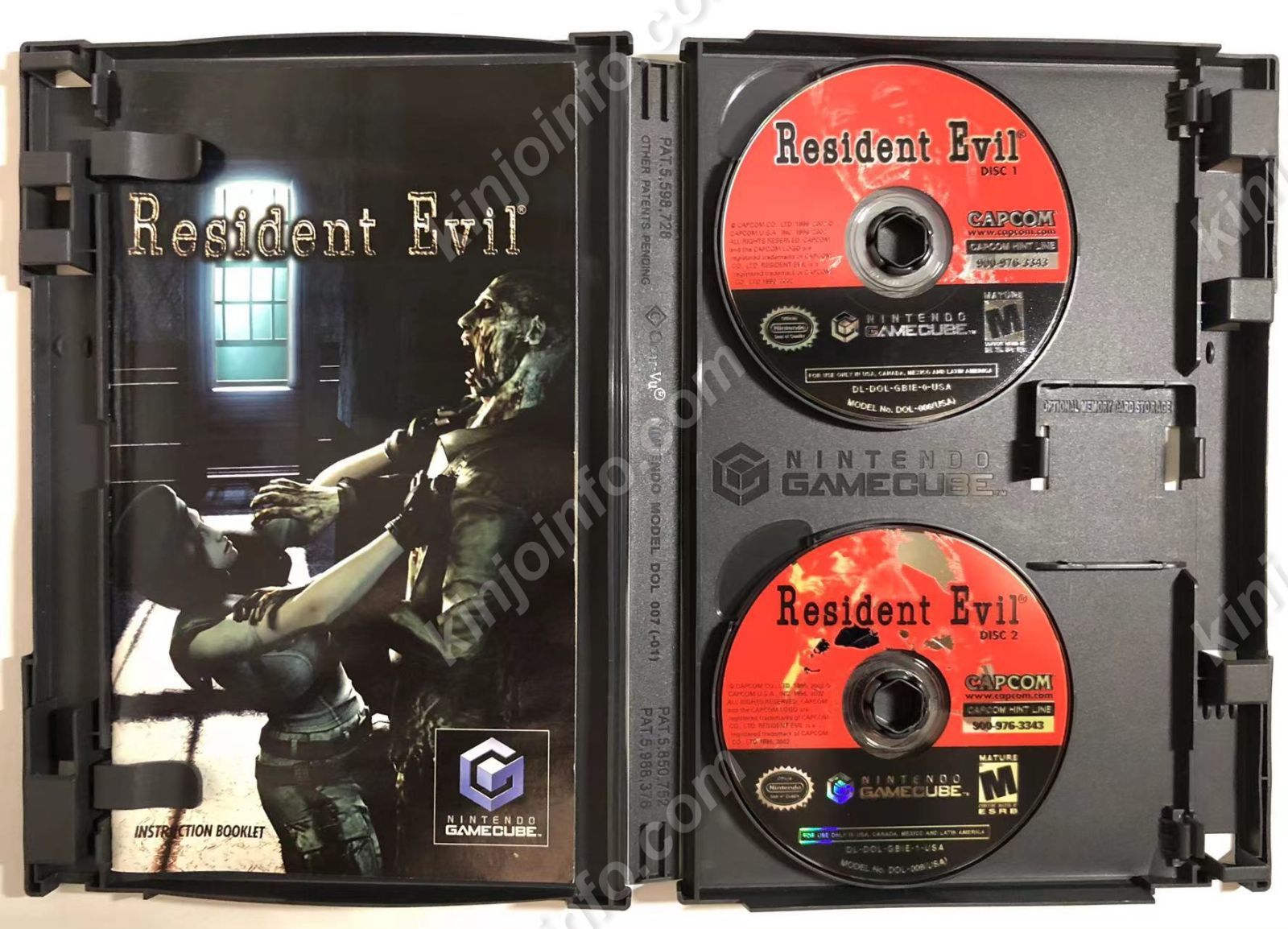 Game Cube Biohazard 4 Resident Evil IV Nintendo Capcom GC Gamecube JAPAN JP  JPN