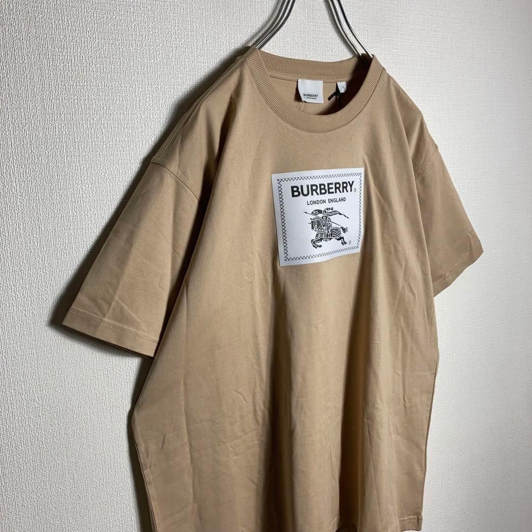 新品未使用】23SS BURBERRY バーバリー Tシャツ ロゴ ラベル トップス