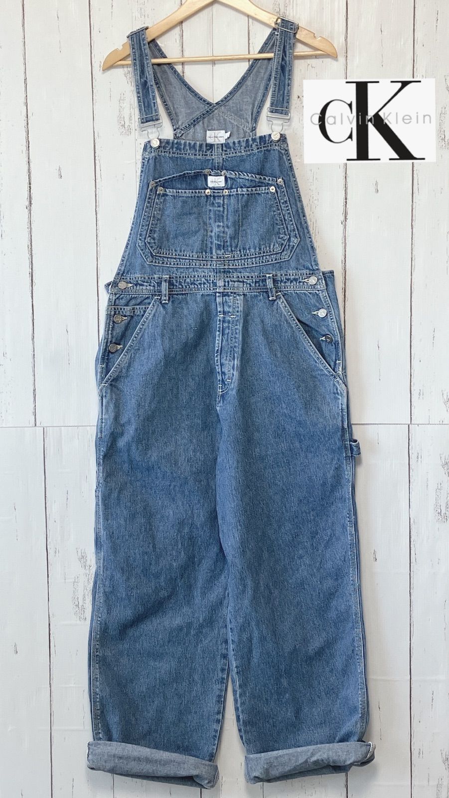 90s ヴィンテージ CK Calvin Klein カルバンクライン オーバーオール