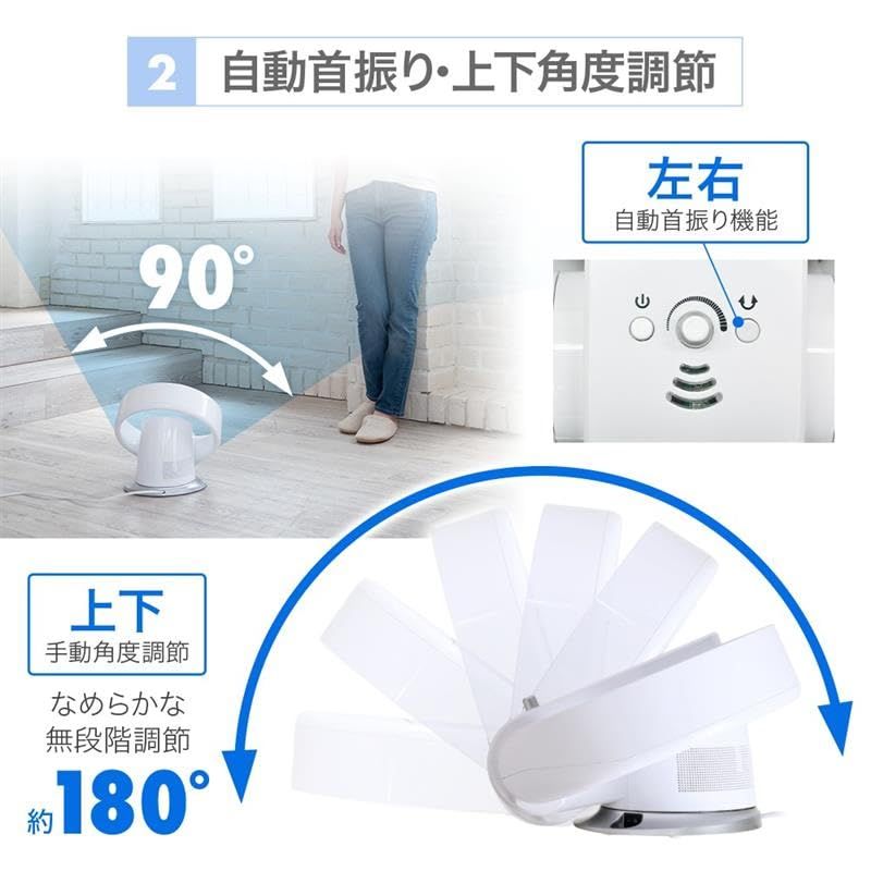 首振り 風量調節