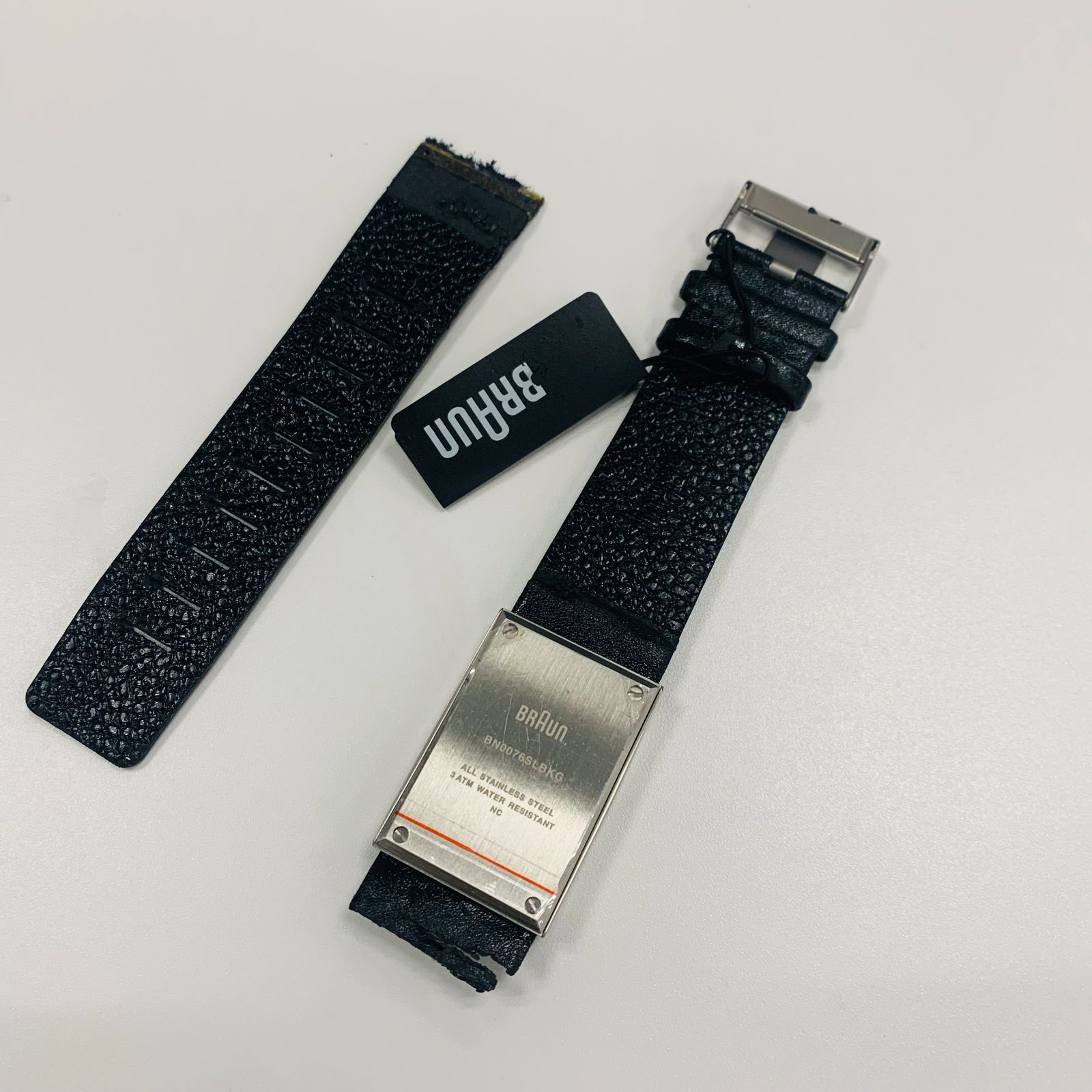 希少 BRAUN ブラウン BN0076SLBKG デッドストック ベルト難あり
