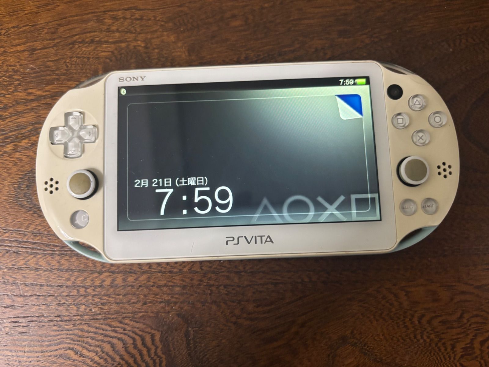 ジャンク品 PlayStation Vitaライトブルー|ホワイト PCH-2000ZA14