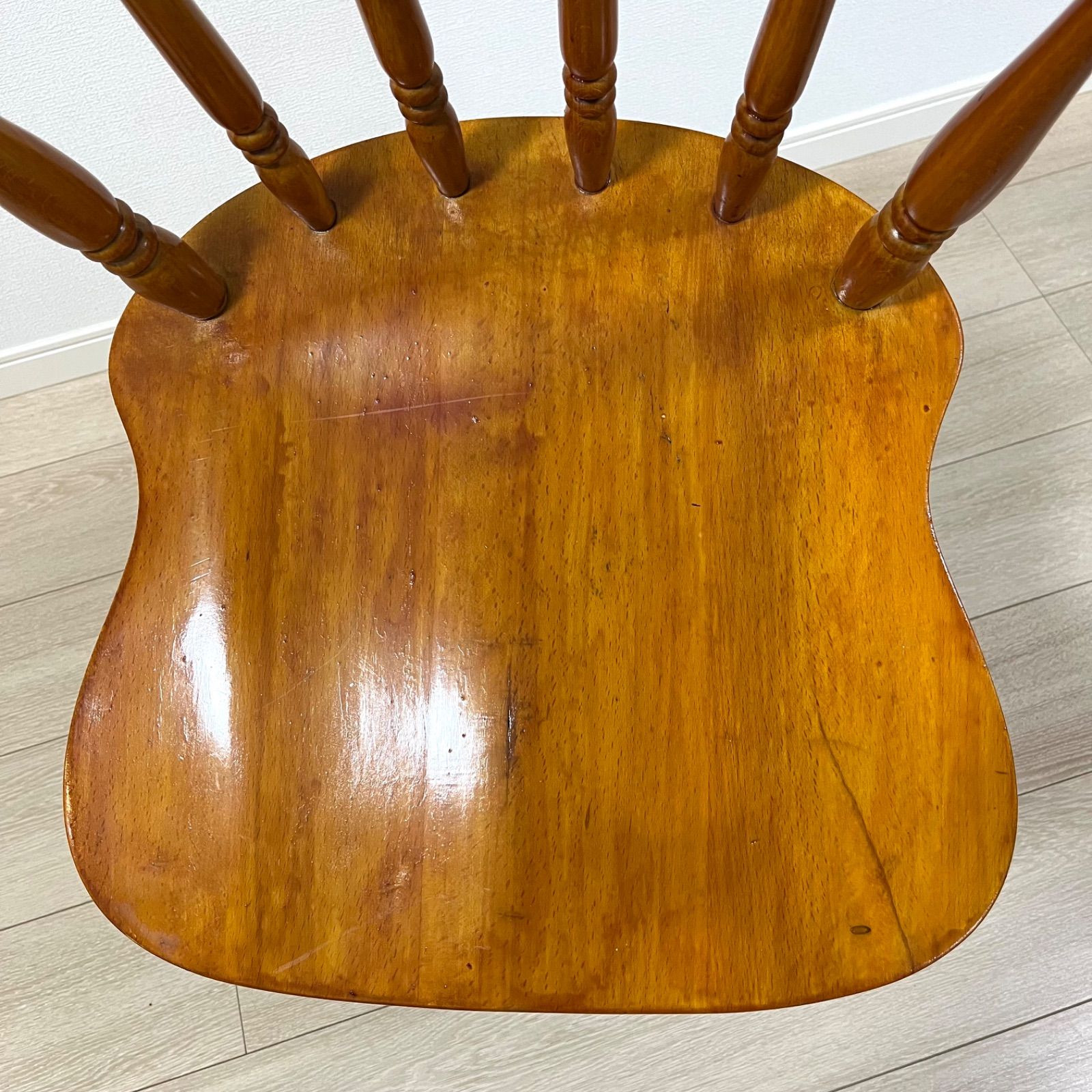 カントリー調 ダイニングチェア