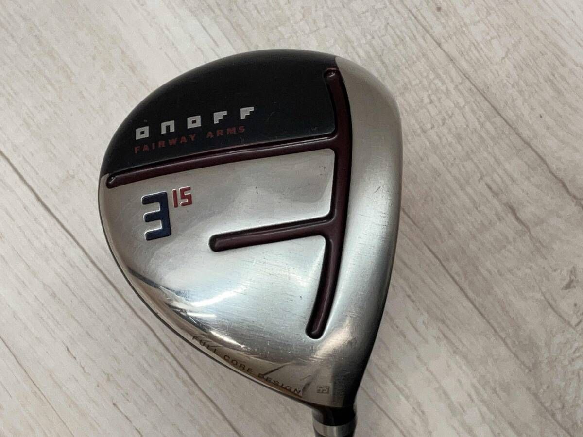 GLOBERIDE ONOFF FAIRWAY ARMS AKA 2020 フェアウェイ グローブライド FLEX R ロフト角 15° 男性右利き用 ゴルフクラブ
