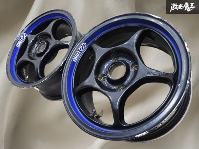 ENKEI Racing rp01 15インチ 4hpcd114.3 7j+35 ☆希少☆ ENKEI エンケイ RP01 15インチ 7J +35 PCD114.3 4H 4穴