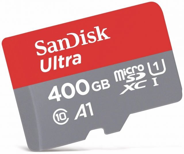 Sandisk Ultra Microsdxc Squar 400gb A1 C10 U1 Uhs-1 100mb|S R 4x6 Sd Adaptor 10y
