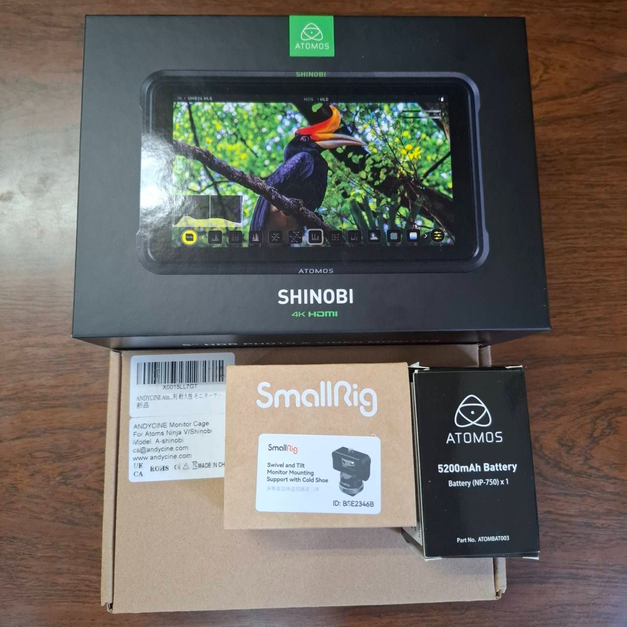 Atomos Shinobi 5インチ モニター ANDYCINE Atomos shinobi モニター 