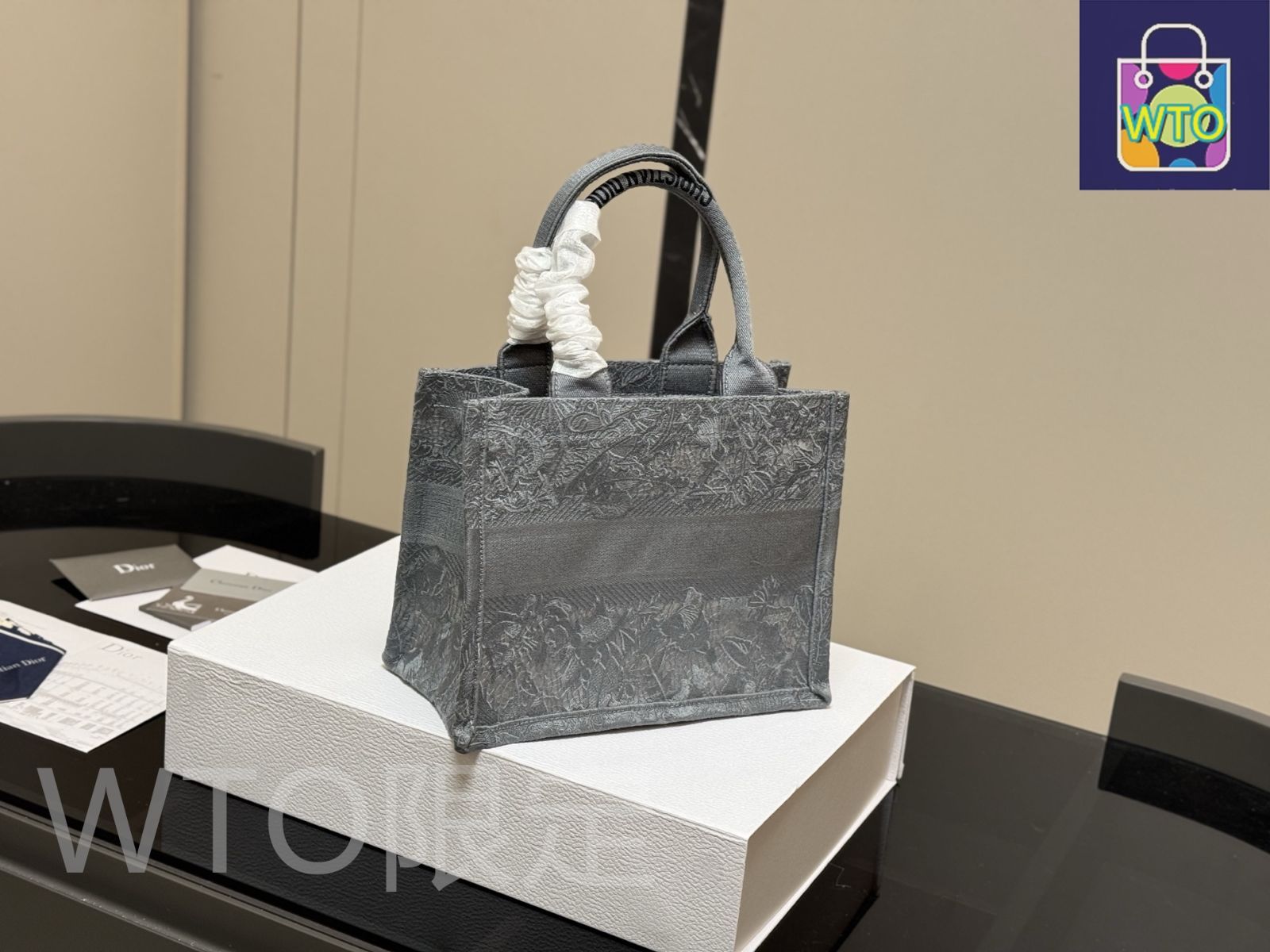 今日特価】Dior Original Jacquard Book Tote ディオール
