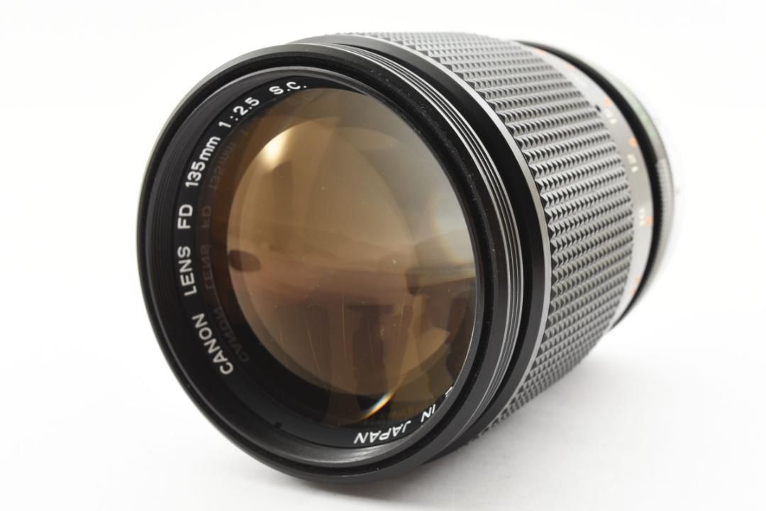 CANON FD 135mm F2.5 フィルター付 SO265 CANON FD 135mm F2.5 フィルター付 SO265 - メルカリ