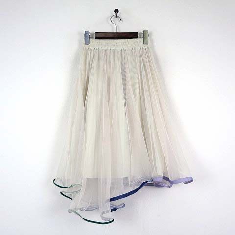 ファーファー furfur ヘムトリミングプリーツスカート RWFS214026  