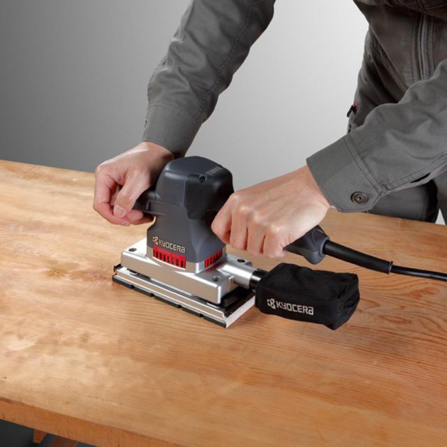 京セラ 旧リョービ 電子サンダー AS1000E 研磨 研削