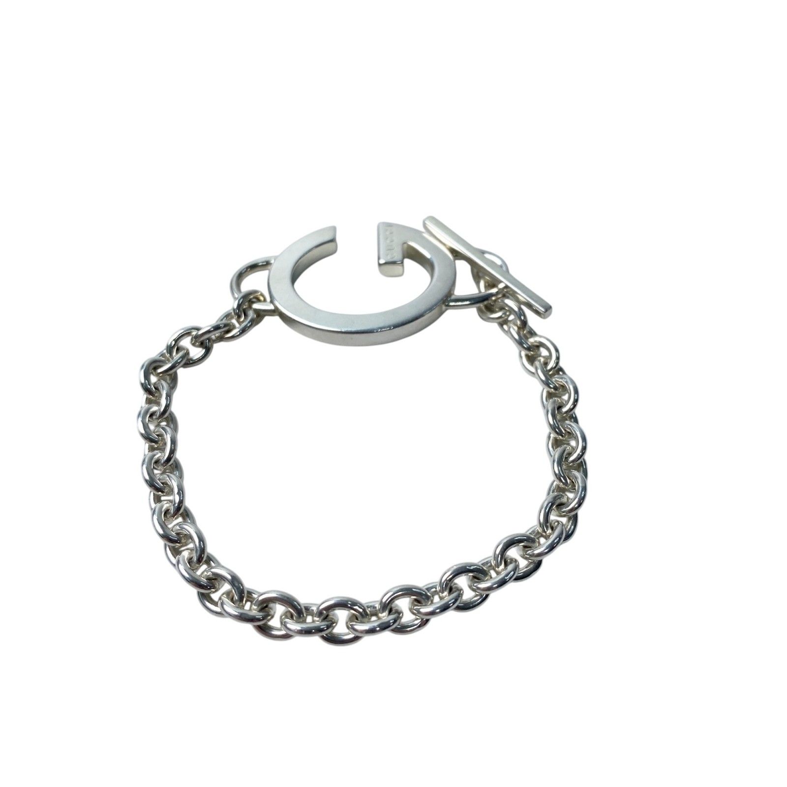 GUCCI　グッチ　インターロッキングG　ブレスレット　Ag925 GUCCI グッチ インターロッキング ブレスレット Ag925 13.7g