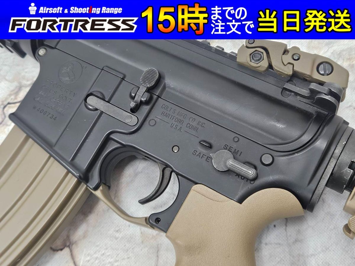 次世代CQBR ほぼ使用感無し 動作確認済 東京マルイ】CQB-R ブラック / プロサイト・マウント・プロ