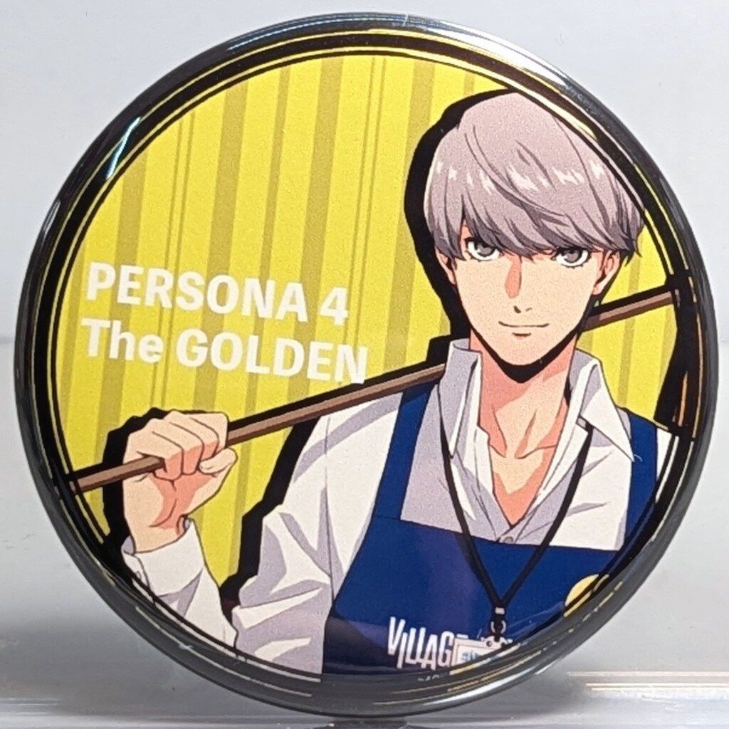 ペルソナ4 フォトきゃら 缶バッジ 主人公 缶バッジ「ペルソナ4 ザ・ゴールデン」02/フォトきゃら 12個入り