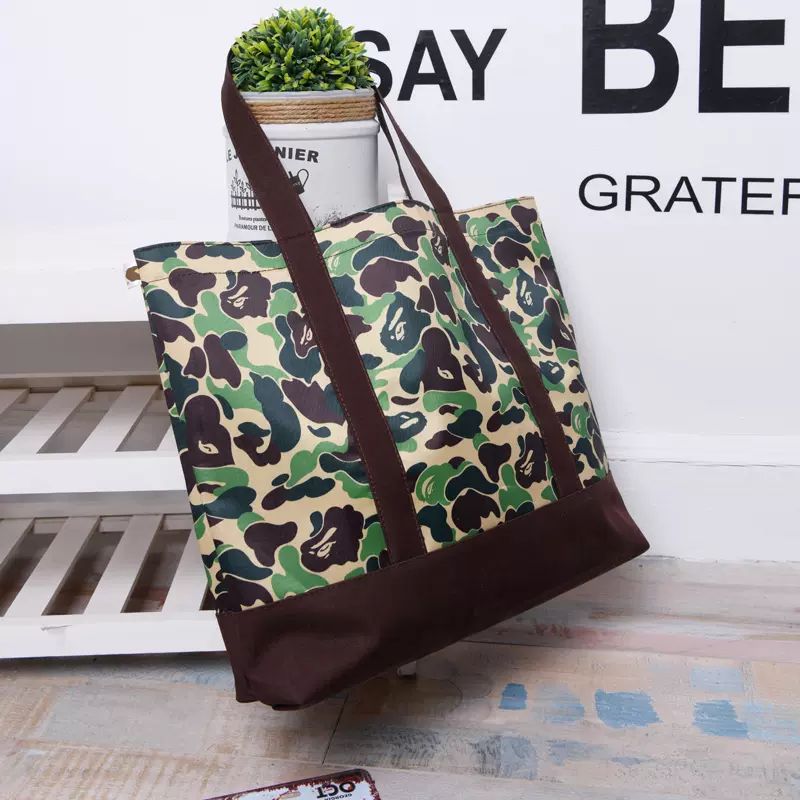 BAPE◆A BATHING APE／ABC◆カモトートバッグ◆付録品ノベルティ BAPE◇A BATHING APE／ABC◇カモトートバッグ◇付録品ノベルティ