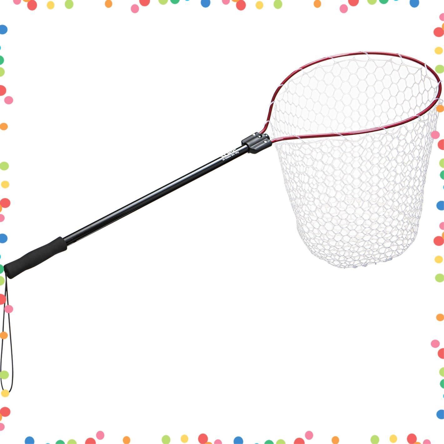 プロックス ラバーランディングネット 19型(ネットクリア) PX70419CRK プロックス(PROX) ラバーランディングネット ディープ 19型⁄ネット