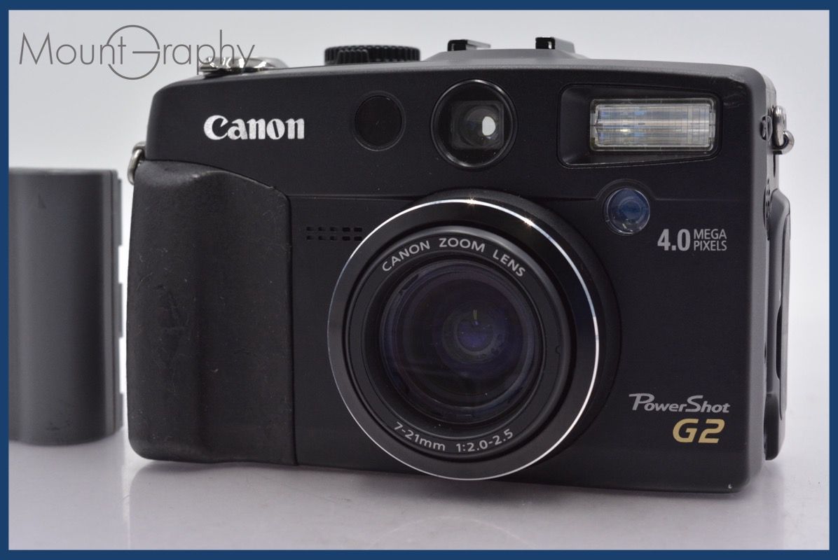 新作入荷，低価 美品 返品保証 キャノン Canon PowerShot G2