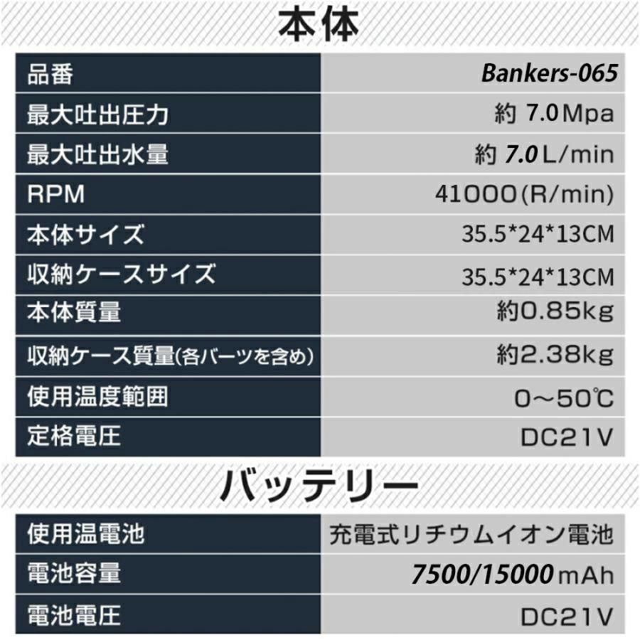 高圧洗浄機 充電式