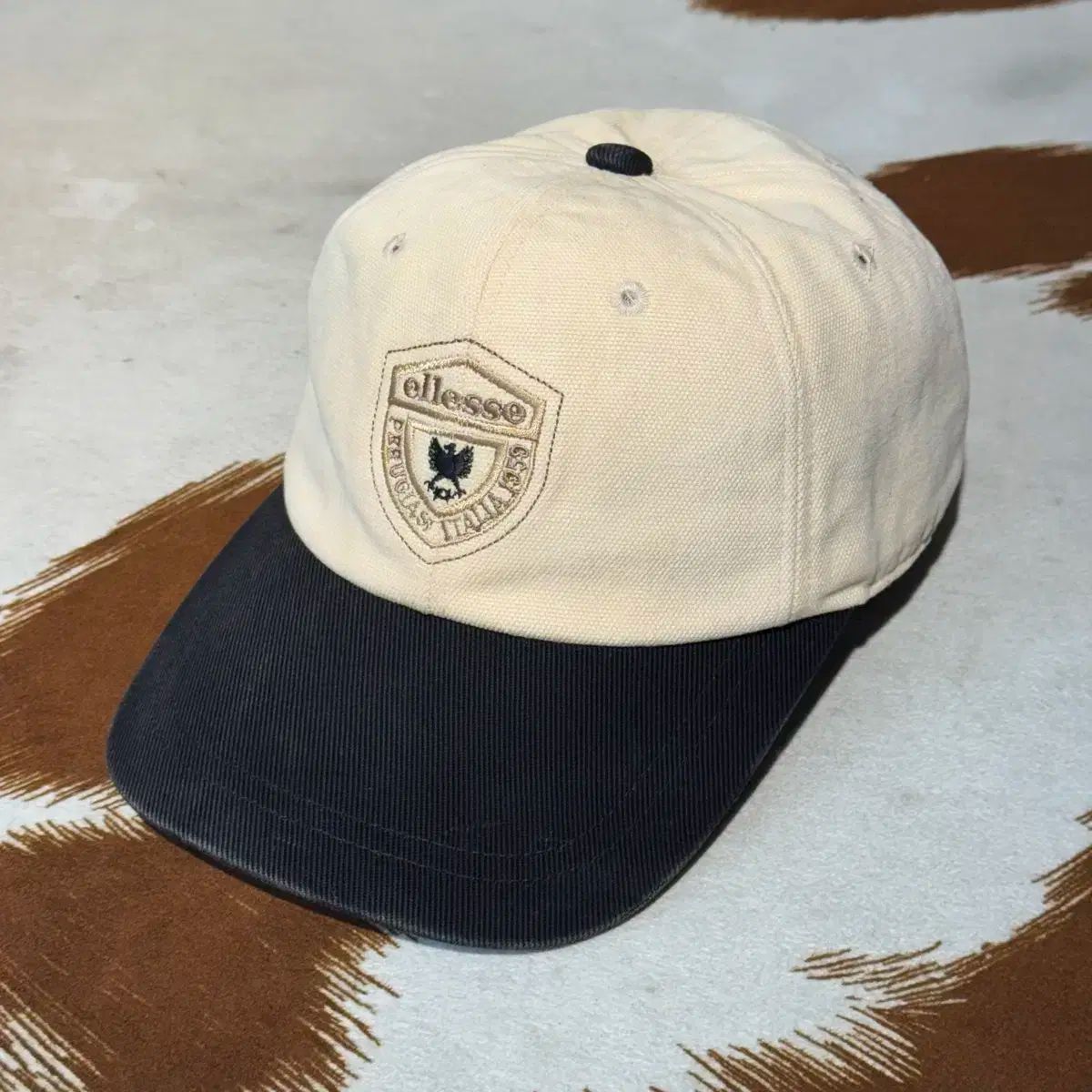 MLB マリナーズ　pillbox ベースボールキャップ 80s 90s エレッセ 80 ー 90s ヴィンテージ ボールキャップ （ OS