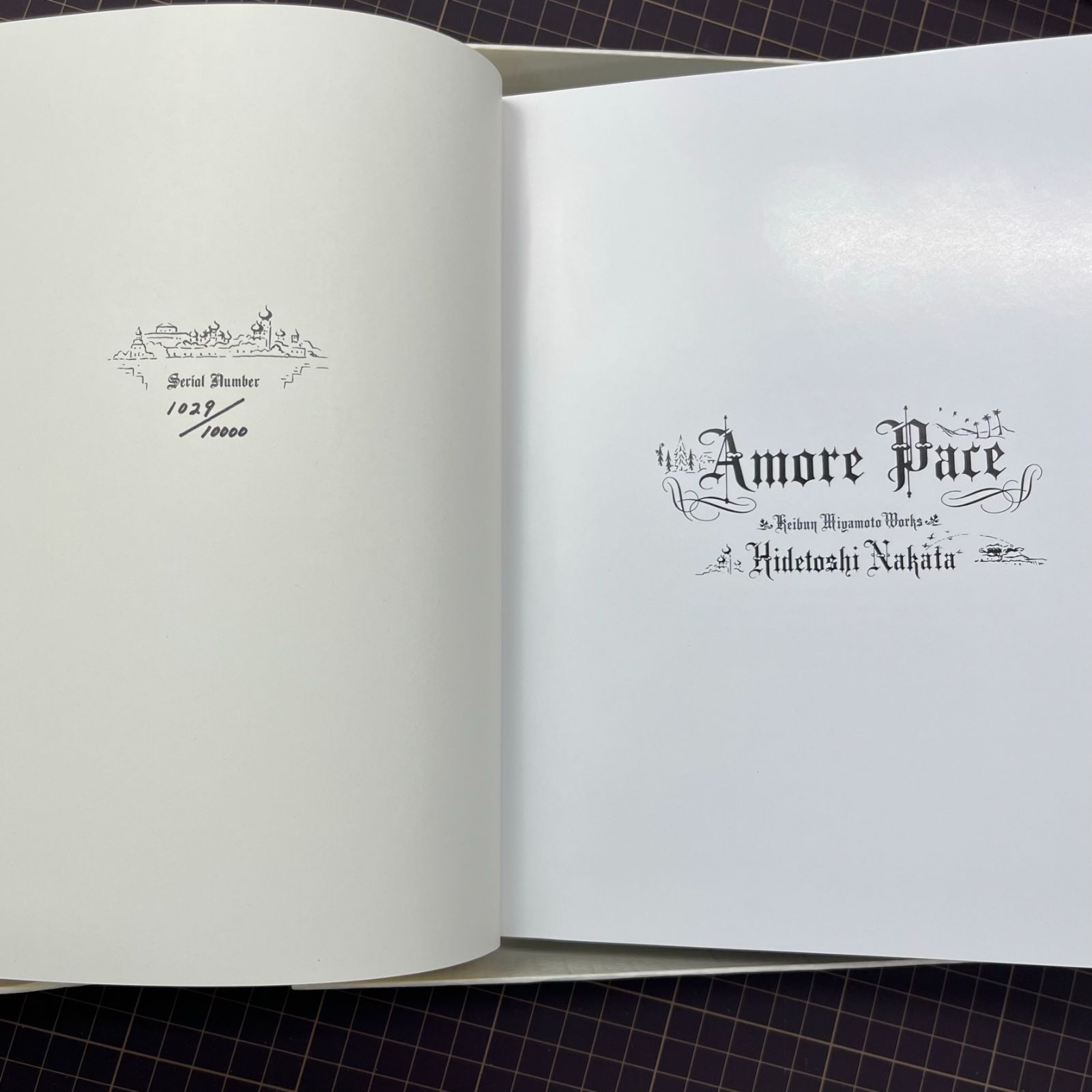 限定版 中田英寿 写真集「Amore Pace(アモーレ・パーチェ)」 写真 