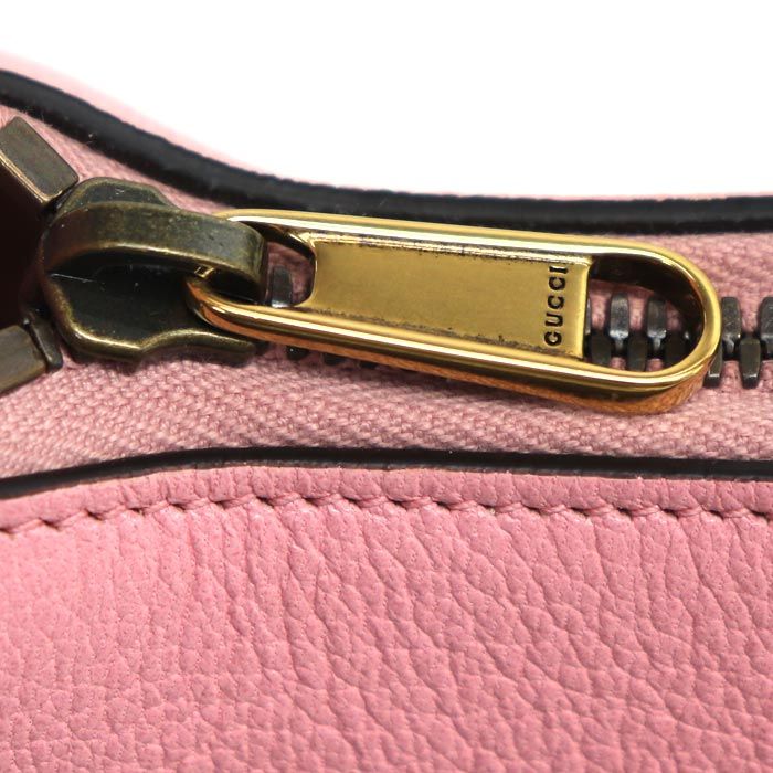 【GUCCI】アフロディーテ ミニ ショルダーバッグ ピンク Aphrodite mini shoulder bag in pink leather | GUCCI® SG