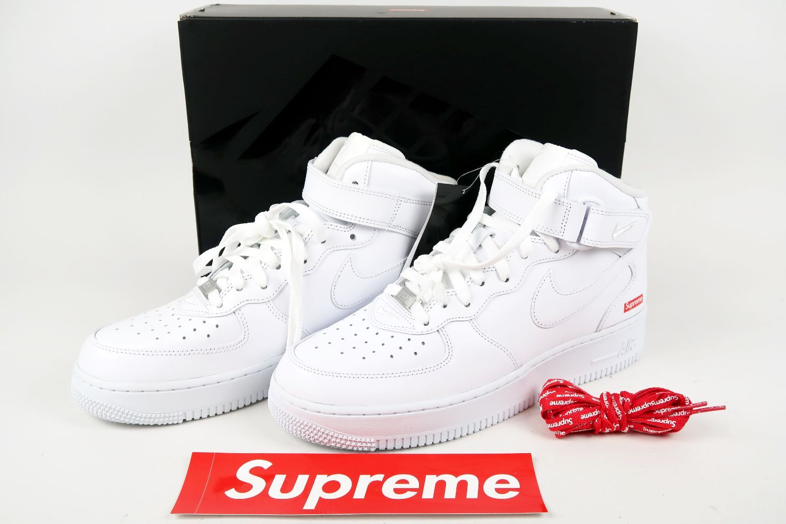 ♥ Supreme シュプリーム NIKE ナイキ AIR FORCE 1 エアーフォース1 シューズ 靴 スニーカー 27.5㎝ TM28