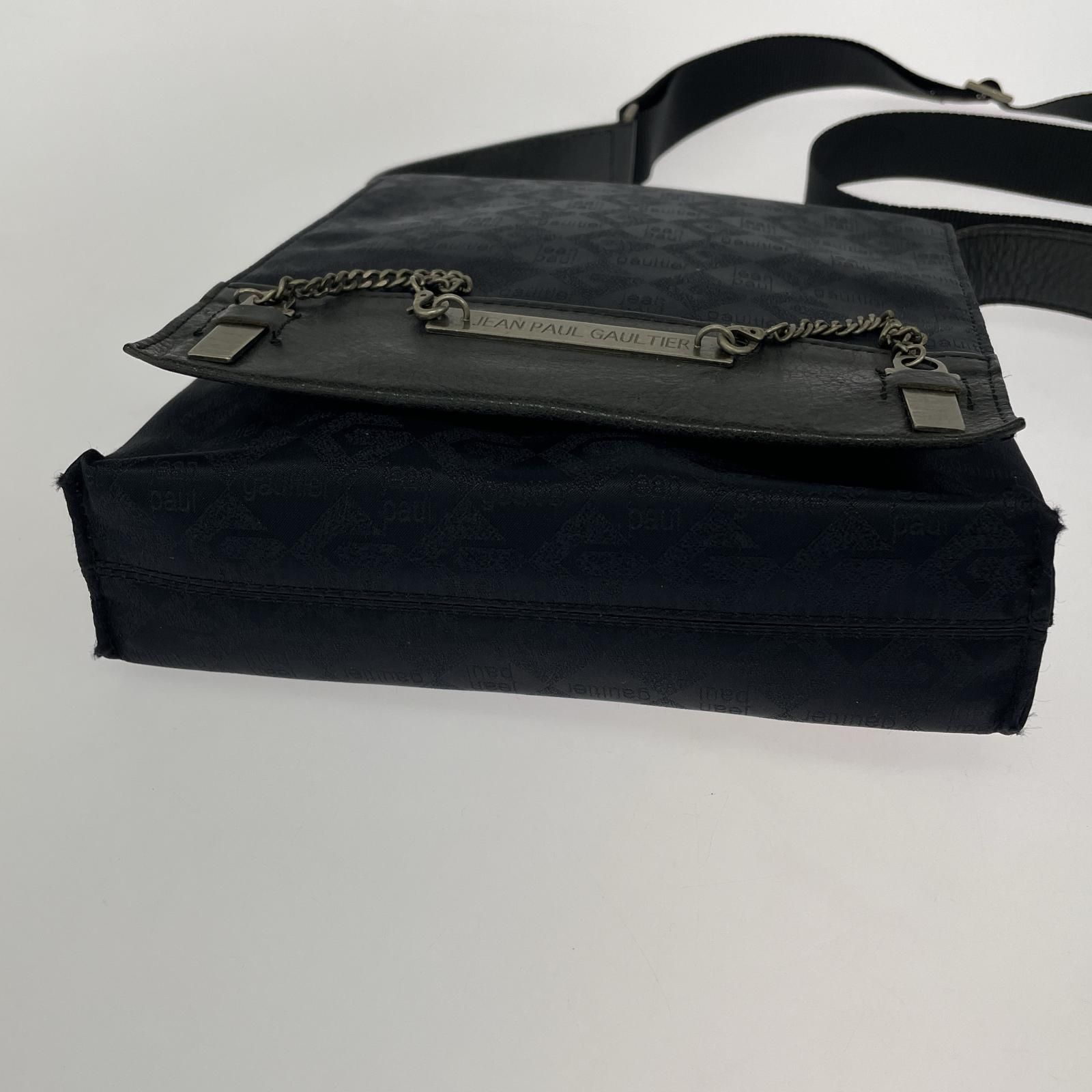 JEAN PAUL GAULTIER ショルダーバッグ Jean Paul Gaultier レザーショルダーバッグ