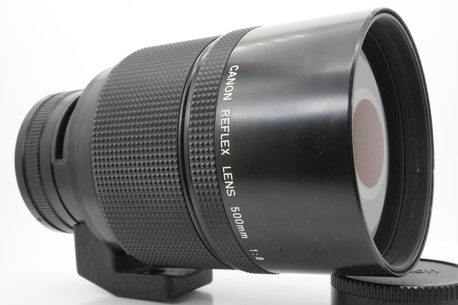 美品 Canon NEW FD REFLEX 500mm F8 超望遠 ミラーレンズ マニュアル オールドレンズ