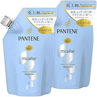 まとめ買い パンテーン トリートメント ミセラーシリーズ ピュア-クレンズ 詰め替え 350g×2個
